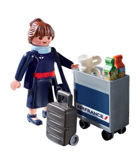 Air France Playmobil Hôtesse de l'air