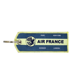 Air France Porte clés Flamme Bleu