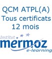 12 mois - Tous les certificats ATPL(A)