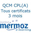 copy of 3 mois - Tous les certificats CPL(A)