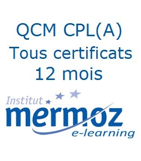 12 mois - Tous les certificats CPL(A)