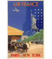 Affiche Air France New York 50X70 MAF054